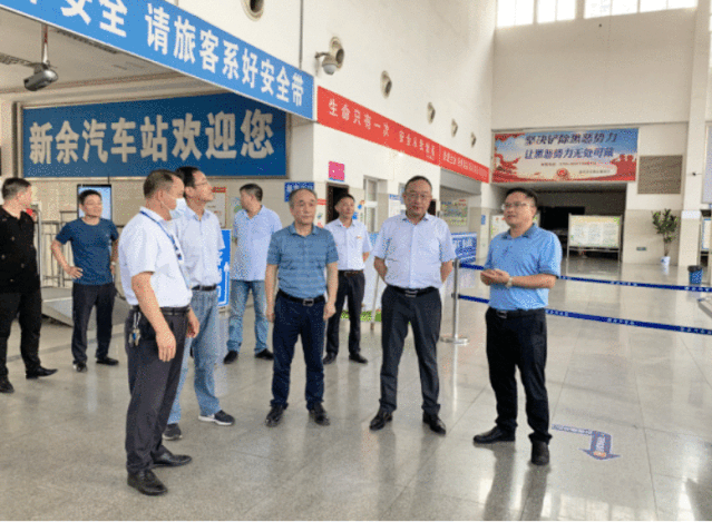 胡維泉一行前往萍鄉(xiāng)長運、新余長運、新余公交調研慰問