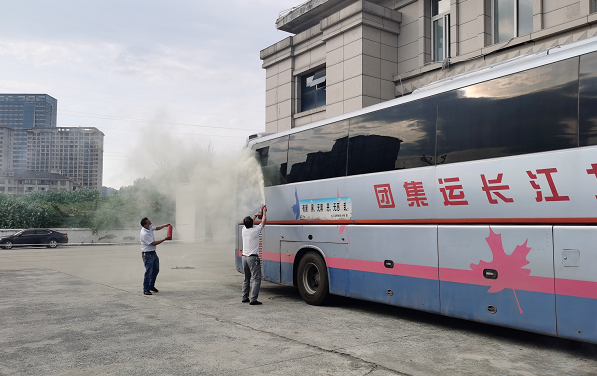 湖口公司、都昌公司分別開展消防安全演練