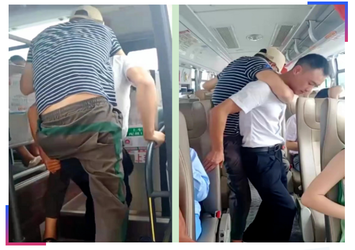 吉安長運(yùn)：“小伙子，我來背你上車！”