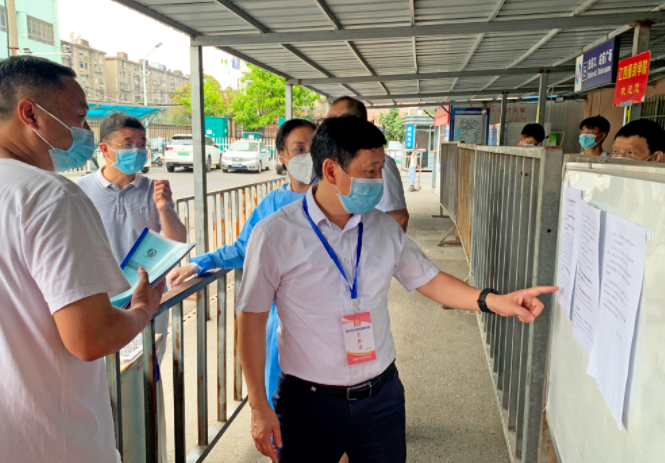 都市城際公交：市交通運輸服務(wù)中心領(lǐng)導(dǎo)督導(dǎo)徐坊客運分公司疫情防控和安全生產(chǎn)工作