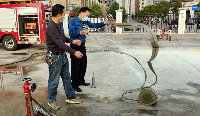 撫州長運  開展消防應(yīng)急演練 防患于未“燃”