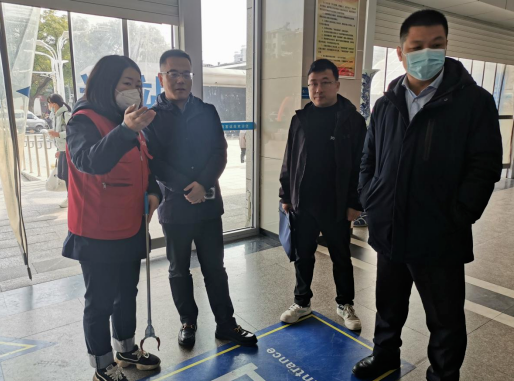 都市城際公交：南昌交投集團交叉檢查組督導徐坊客運站安全生產(chǎn)、文明創(chuàng)建工作