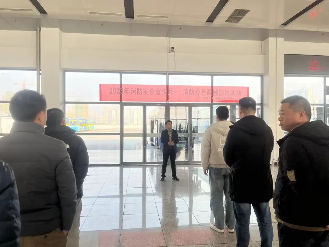 馬鞍山長客：開展冬季消防知識講座、消防應(yīng)急演練