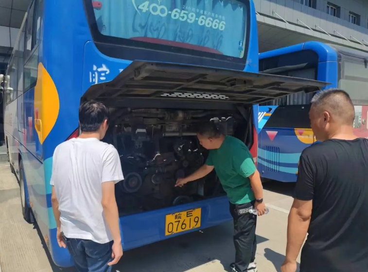 馬鞍山長客：開展車輛技術(shù)狀況專項(xiàng)檢查