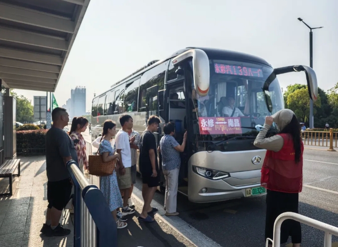 九江長(zhǎng)運(yùn)：票價(jià)5元！永修至南昌139城際公交新線路正式開通！