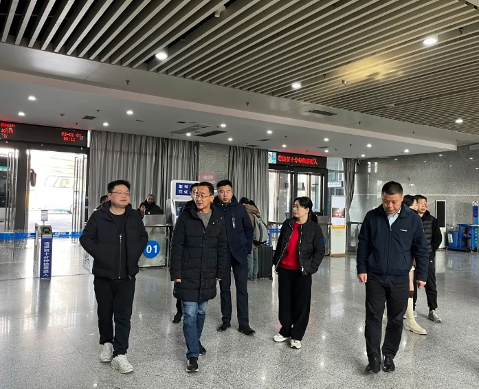 穆孫祥督導(dǎo)南昌長(zhǎng)途汽車西站元旦安全生產(chǎn)工作