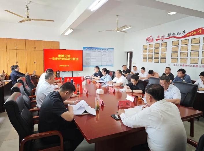 鷹潭公司：召開(kāi)2025年第一季度生產(chǎn)經(jīng)營(yíng)活動(dòng)分析會(huì)